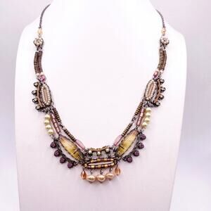Ayala Bar Vintage Necklace Handmade Beads